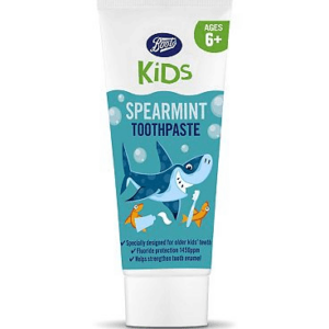 Boots Kids Mint Toothpaste 6+yrs 75ml
