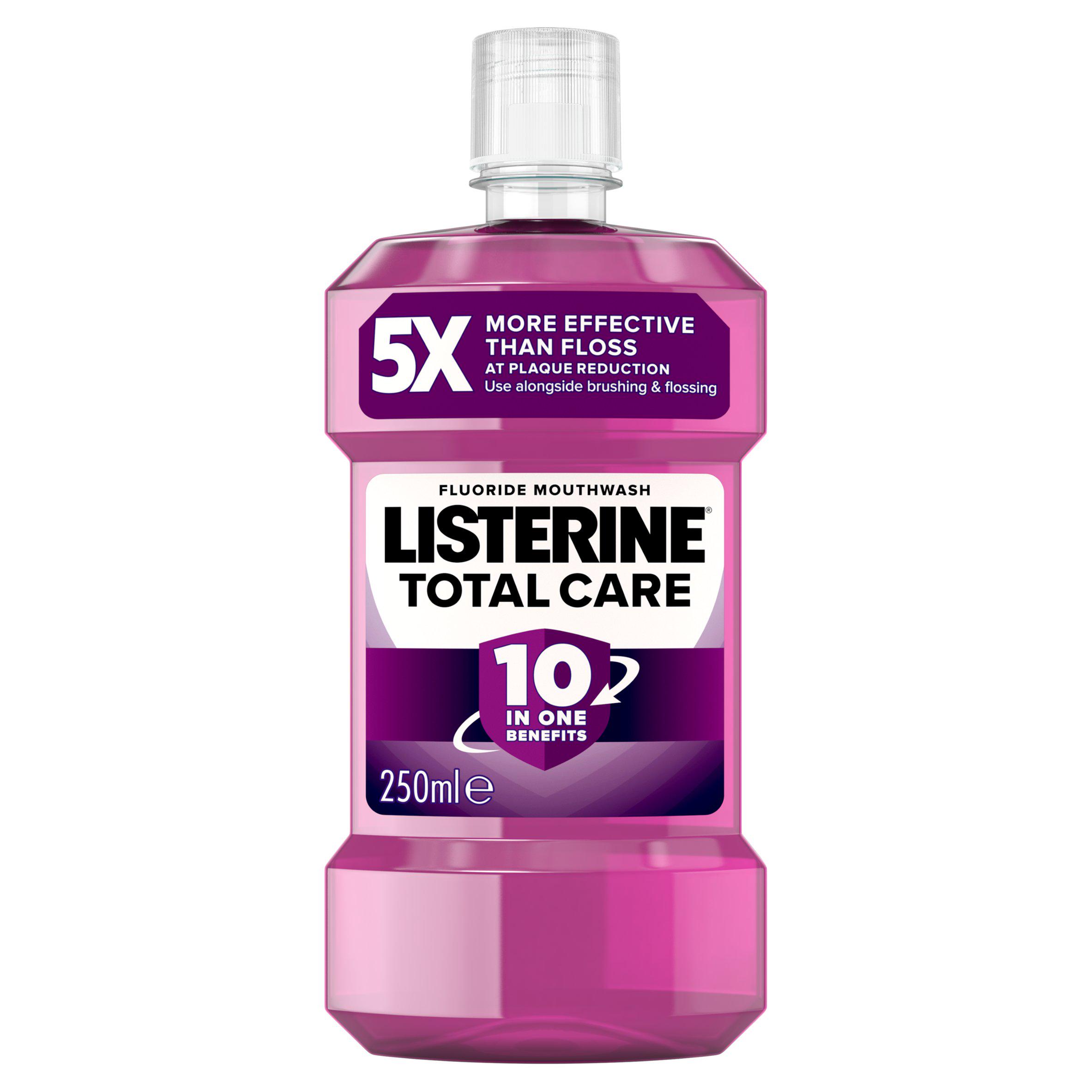 Listerine Total Care Clean Mint Mouthwash 250ml