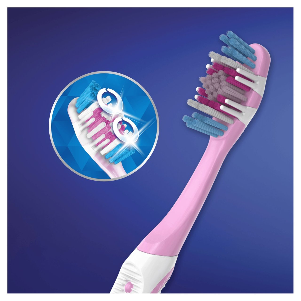 Oral-B 3D White Brilliance 40 Medium Toothbrush - Image 2