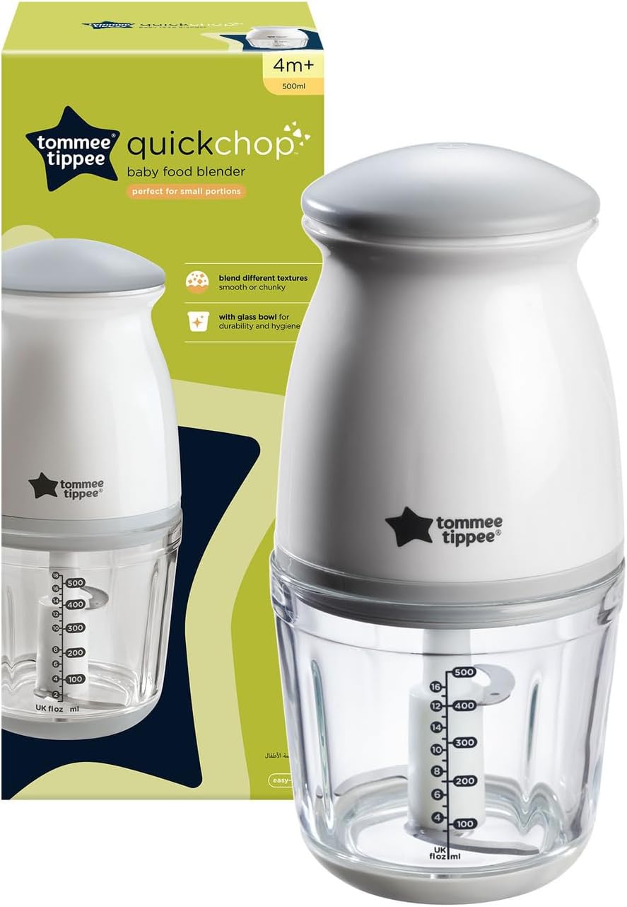 Tommee Tippee Quick-Chop Mini Baby Food Blender and Chopper - Image 6