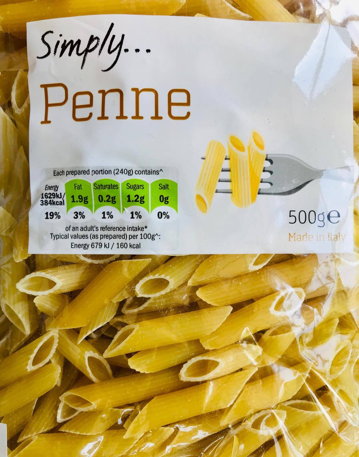 Simply Penne pasta 500g