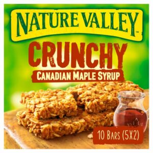 Nature Valley Crunchy Granola Bars Maple Syrup 5x42g Pack