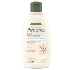Aveeno Daily Moisturising Yogurt Body Wash apricot and Oat Scented | 300ml