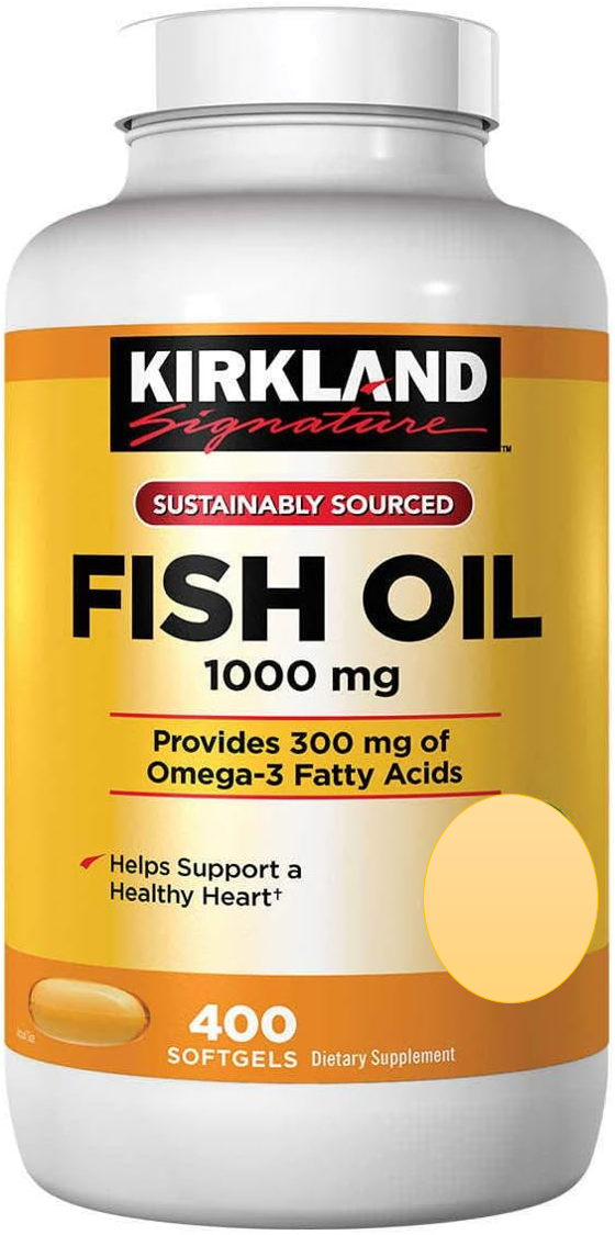 Kirkland Signature Fish Oil & Omega 3, 400ct