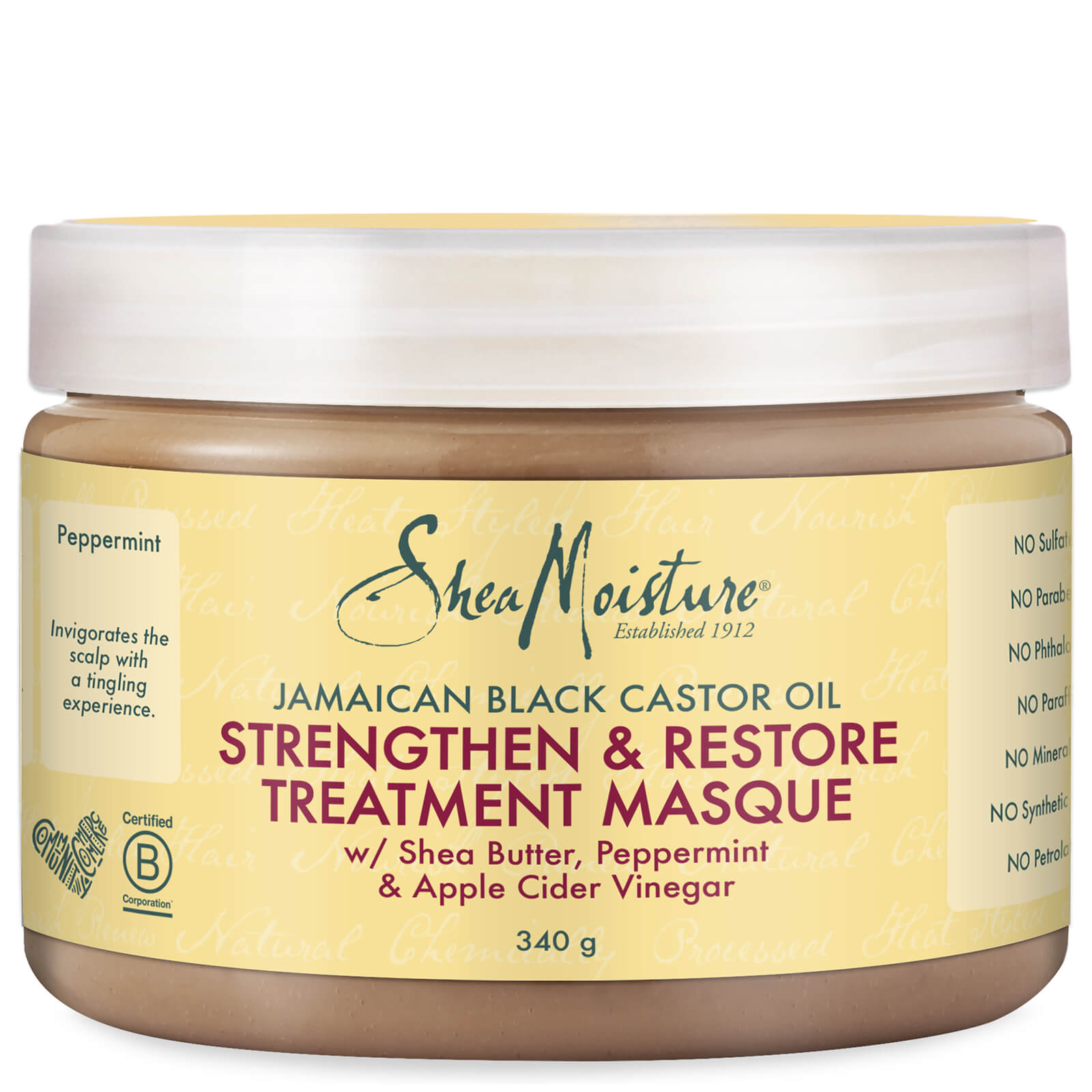 Shea Moisture Jamaican Black Castor Oil Hair Mask 340ml
