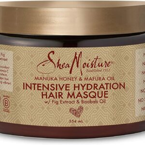 Shea moisture manuka honey & mafura oil intensive hydration hair masque 355ml