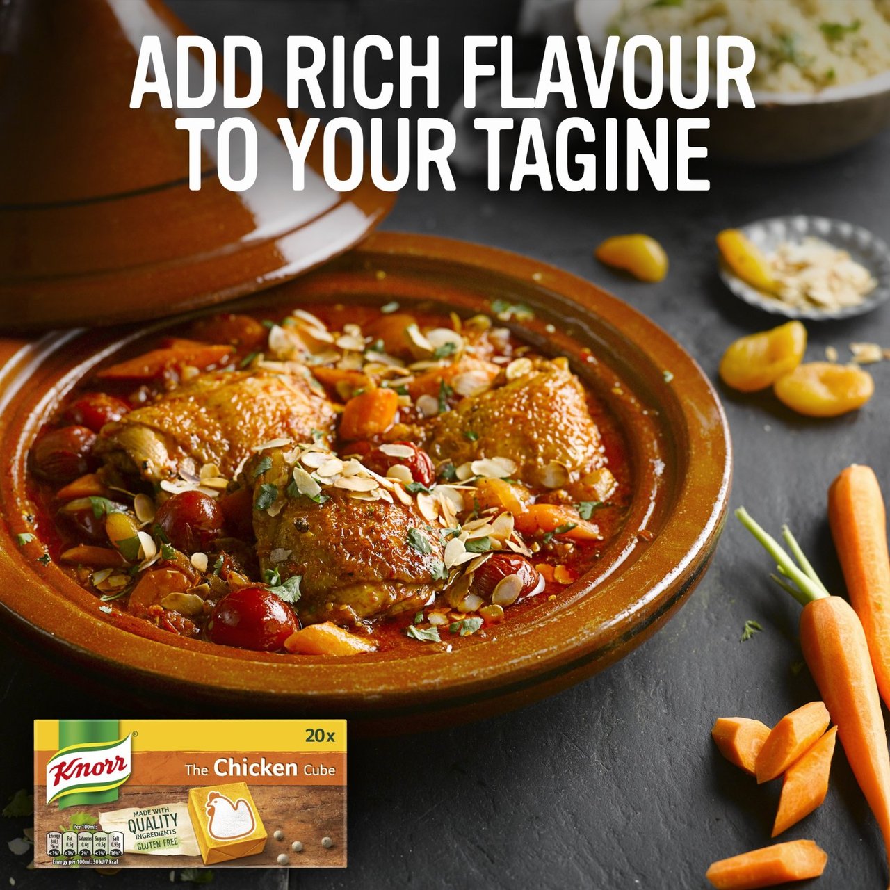 Knorr Chicken Stock Cubes 8 x 10g 80g - Image 4