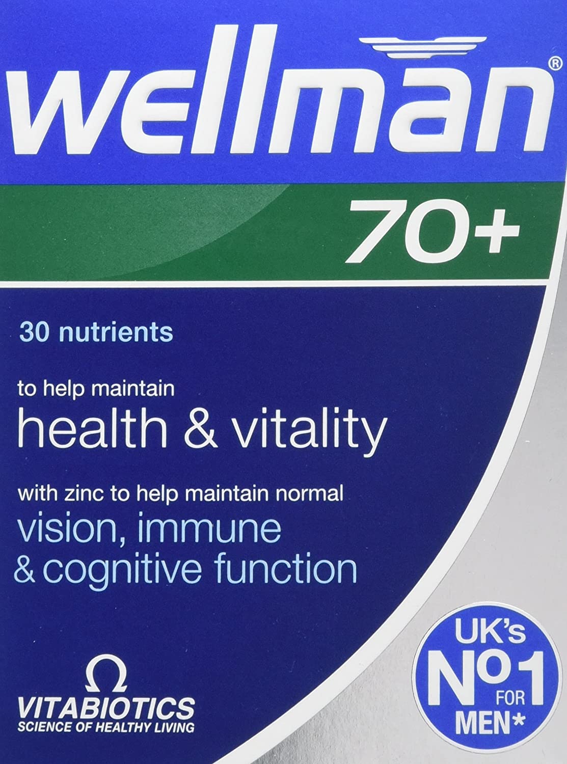 Vitabiotics Wellman 70+ - 30 Tablets - Image 10