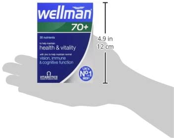 Vitabiotics Wellman 70+ - 30 Tablets - Image 4