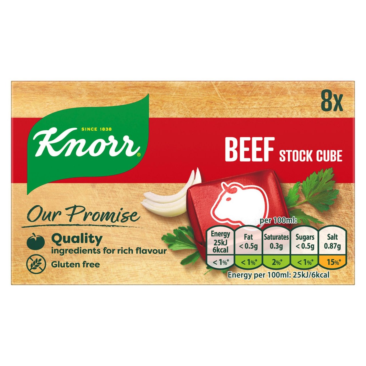 Knorr Beef Stock Cubes 8 x 10g - Image 3
