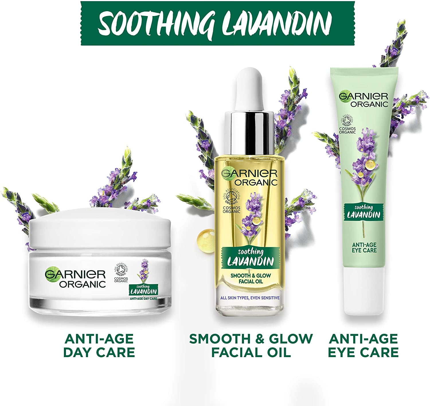 Garnier Organic rejuvenating Lavandin Glow Facial Oil 30 ml - Image 8