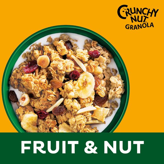 Kellogg's Crunchy Granola Nut Fruit & Nut 380g BBE 09-08-2025 - Image 2
