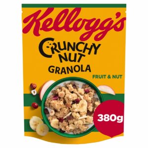 Kellogg's Crunchy Granola Nut Fruit & Nut  380g BBE 09-08-2025