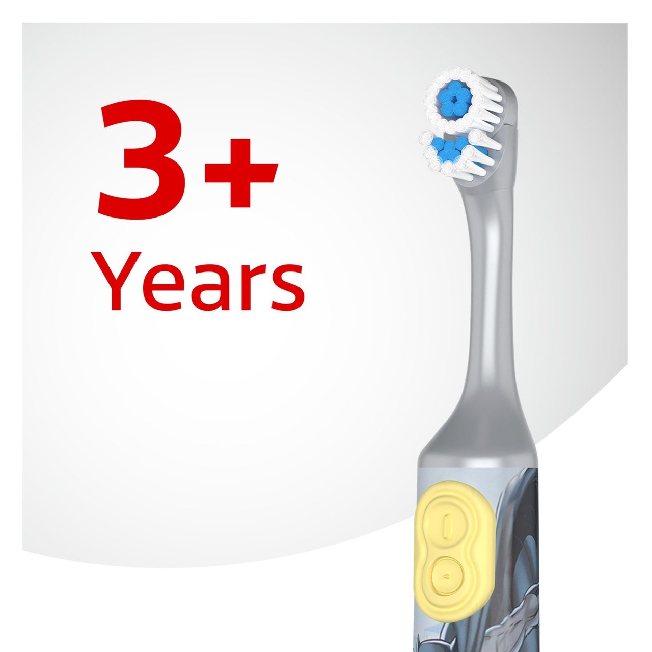 Colgate Batman Extra Soft Battery Kids Toothbrush 3+ years - Image 5