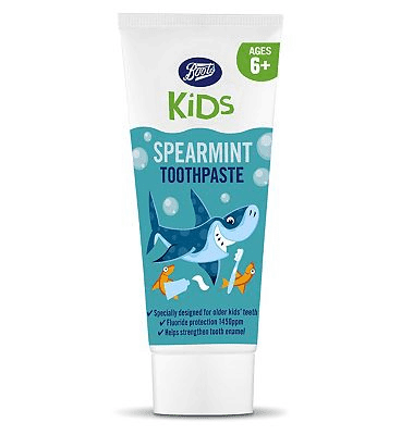 Boots Kids Mint Toothpaste 6+yrs 75ml