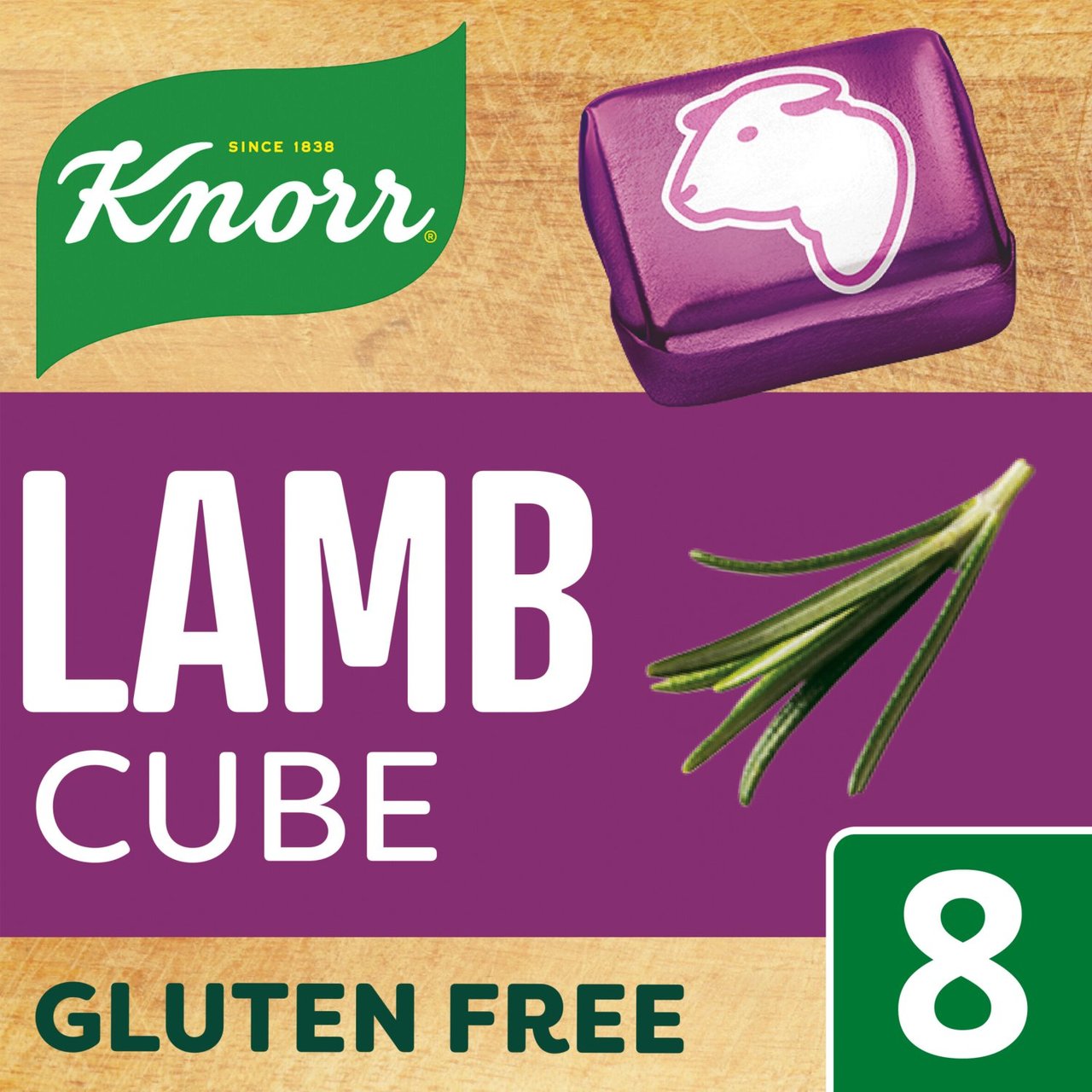 Knorr Stock Cubes Lamb 8 x 10g 80g