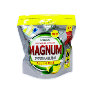 Magnum Triple Chamber Dishwasher Tablets - Lemon 37 Pack