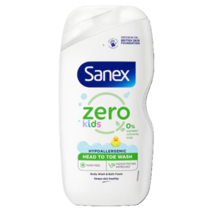 Sanex Zero% Kids Head to Toe Wash 450ml