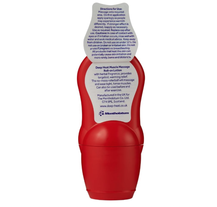 Deep Heat Muscle Massage Roll-on Lotion (Herbal Fragrance) - Image 5