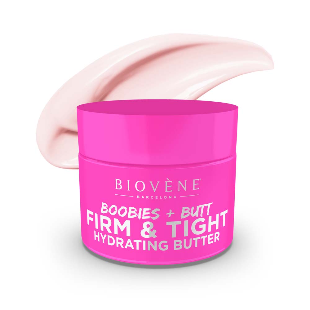 BIOVENE Firm & Tight Hydra Butter Soft Velvet Organic Raspberry Cream for Boobies & Butt 50ml - Image 3
