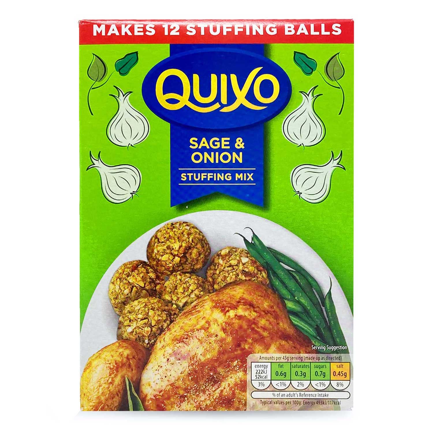 Bramwells Quixo Sage & Onion Stuffing Mix 170g