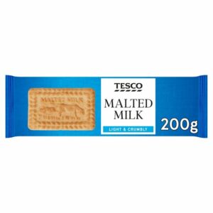 Tesco Malted Milk Biscuits 200G