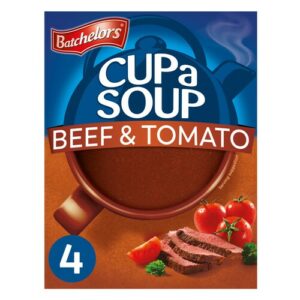 Batchelors Cup a Soup Beef & Tomato 4 Sachets 88g