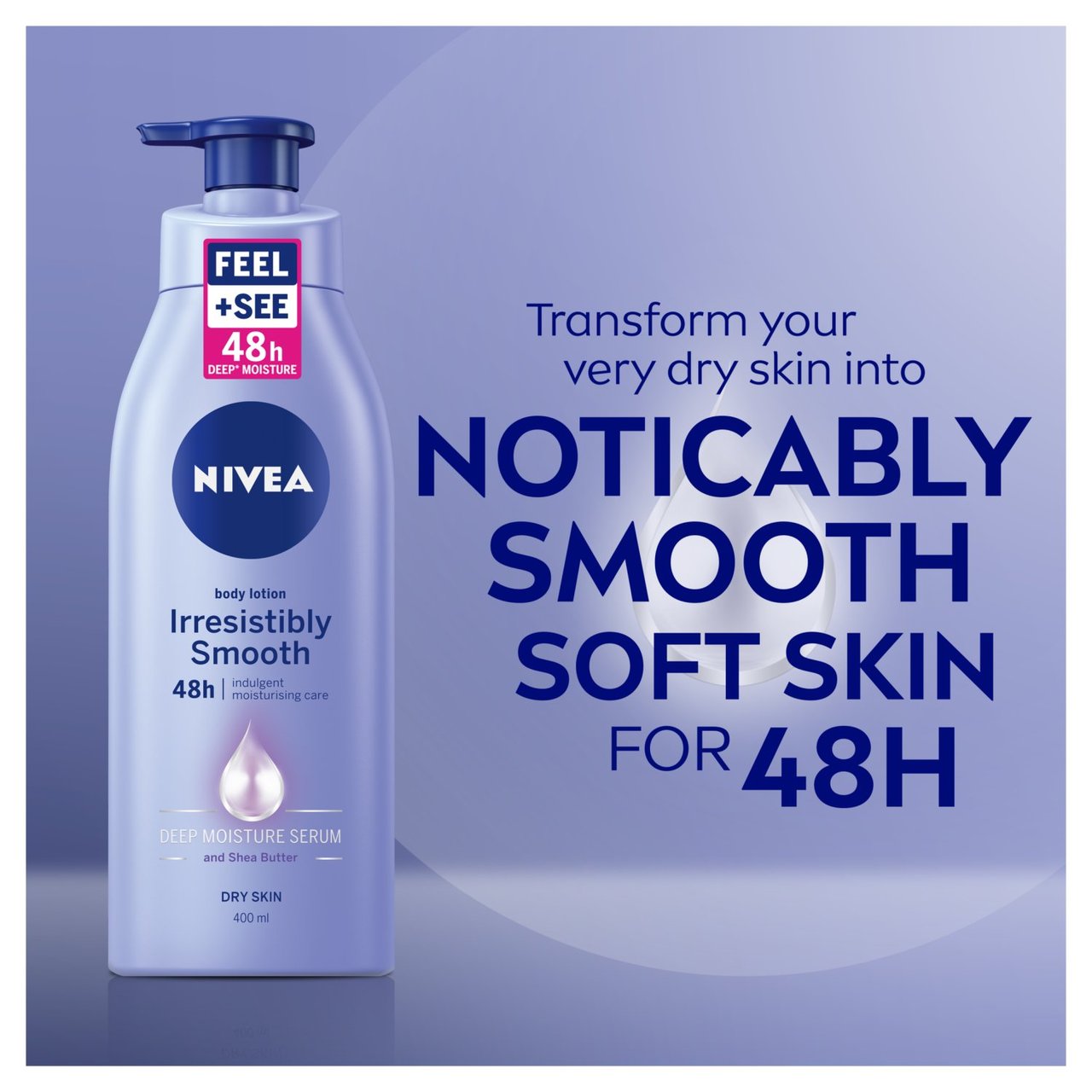 Nivea Irresistibly Smooth Body Lotion 400ml - Image 2