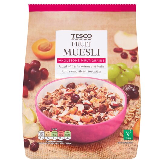 Tesco Fruit Muesli 750g