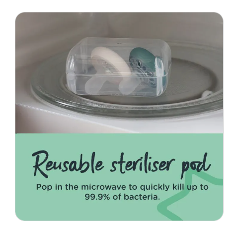 Tommee Tippee Breast-like Soother 0-6 months White - 2 pack - Image 6