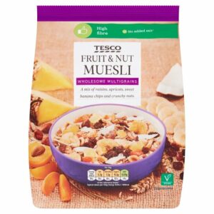 Tesco Fruit Nut Muesli 750G