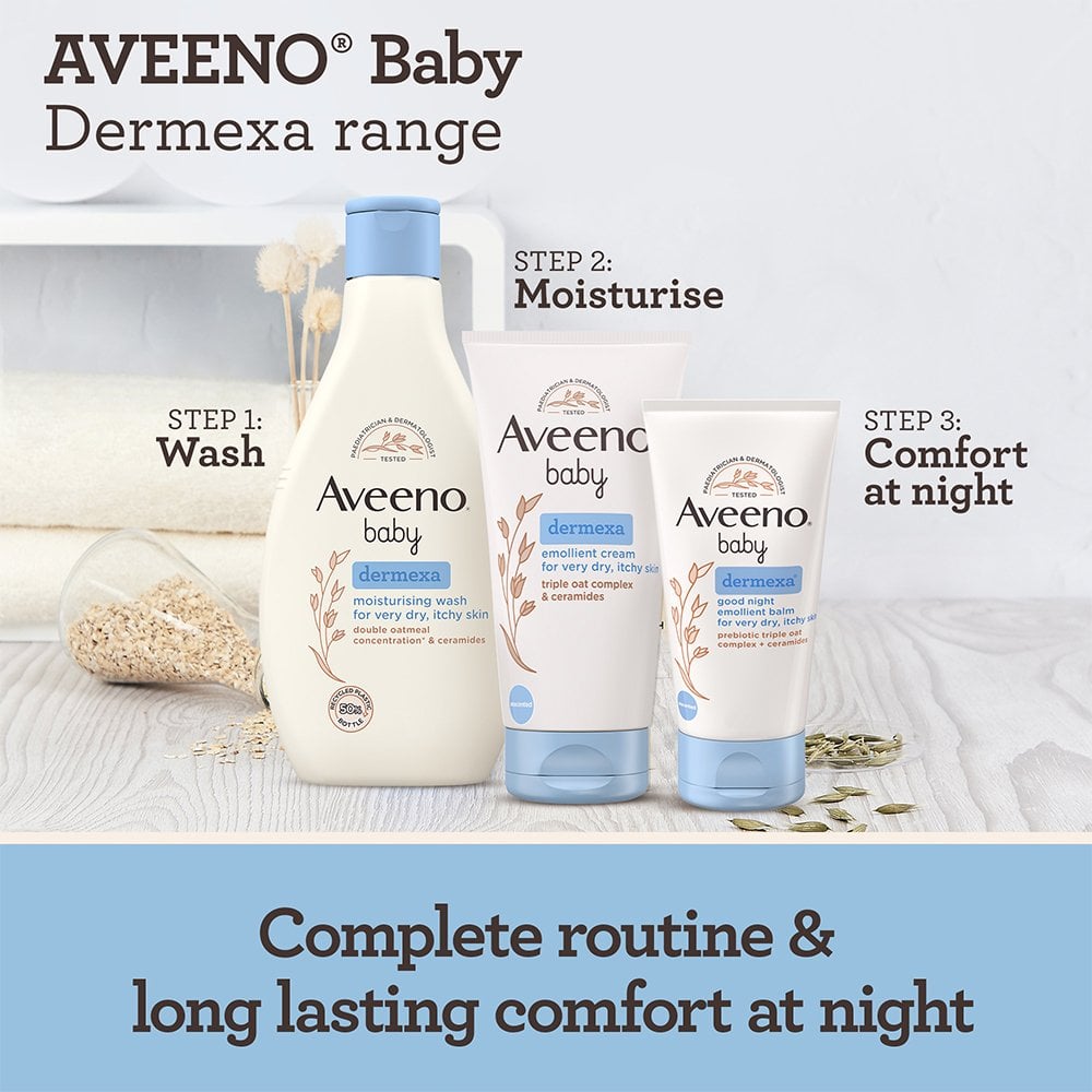 AVEENO Baby Dermexa Emollient Cream 150ml - Image 2