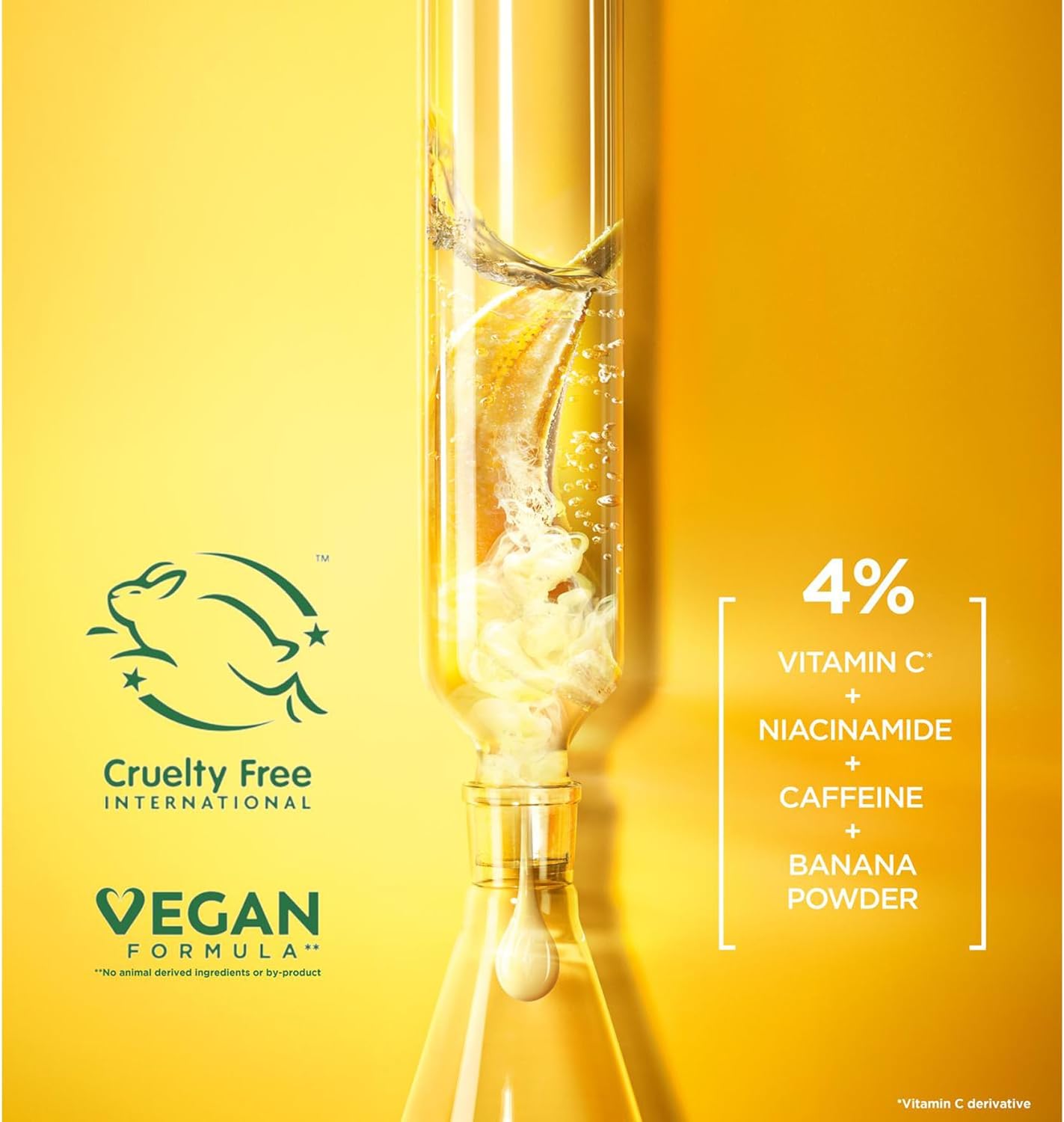 Garnier Eye Cream, With 4% Vitamin C, Brightening Eye Treatment For Dark Circles, Prevents Under Eye Bags And Puffiness, Vitamin C*, 15ml - Image 6