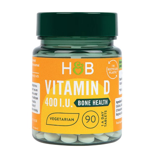 Holland & Barrett Vitamin D 400 I.U. 10ug 90 Tablets