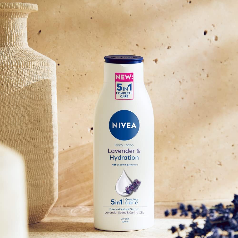 NIVEA Lavender & Hydration Body Lotion 400ml - Image 4