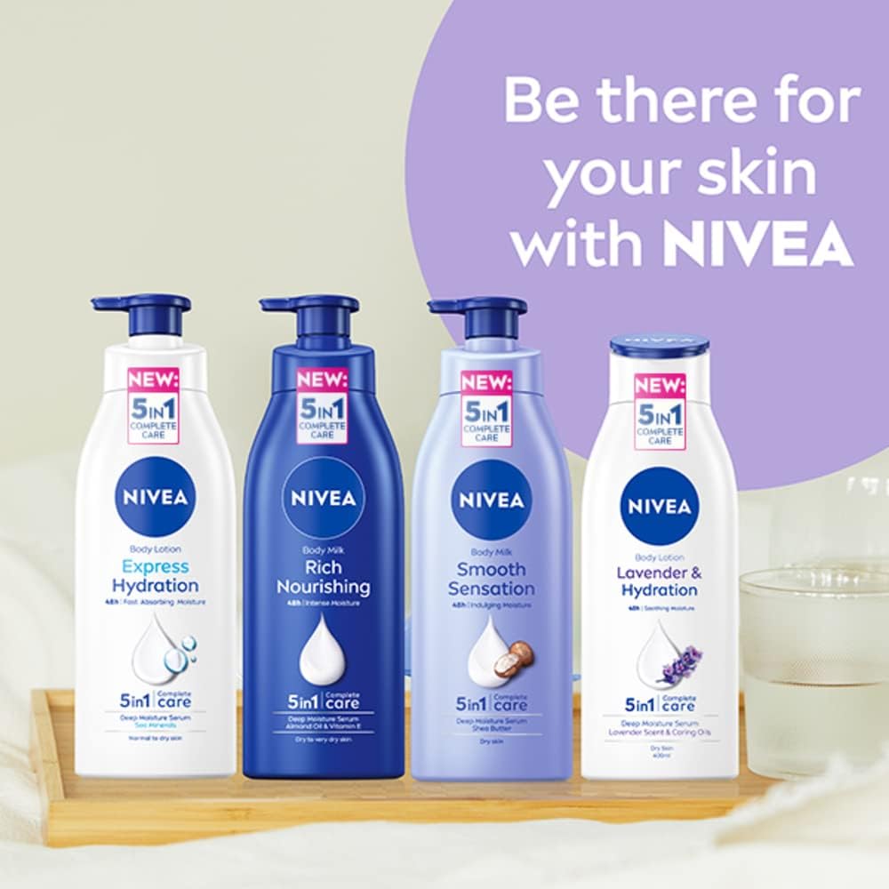 NIVEA Lavender & Hydration Body Lotion 400ml - Image 6