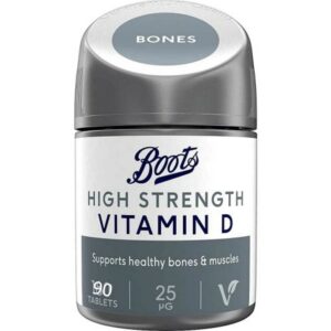 Boots Vitamin D 25 µg Food Supplement 90 Tablets