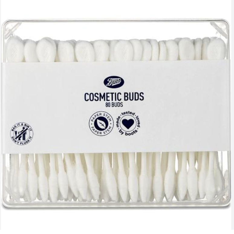 Boots Everyday Organic Cosmetic Tip Cotton Buds 80 buds - Image 2