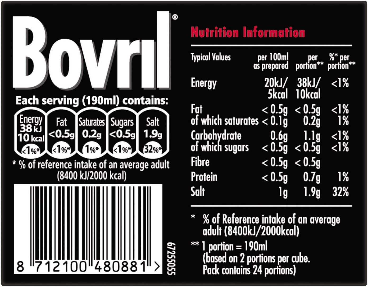 Bovril Beef Stock Cubes 12x10g - Image 6