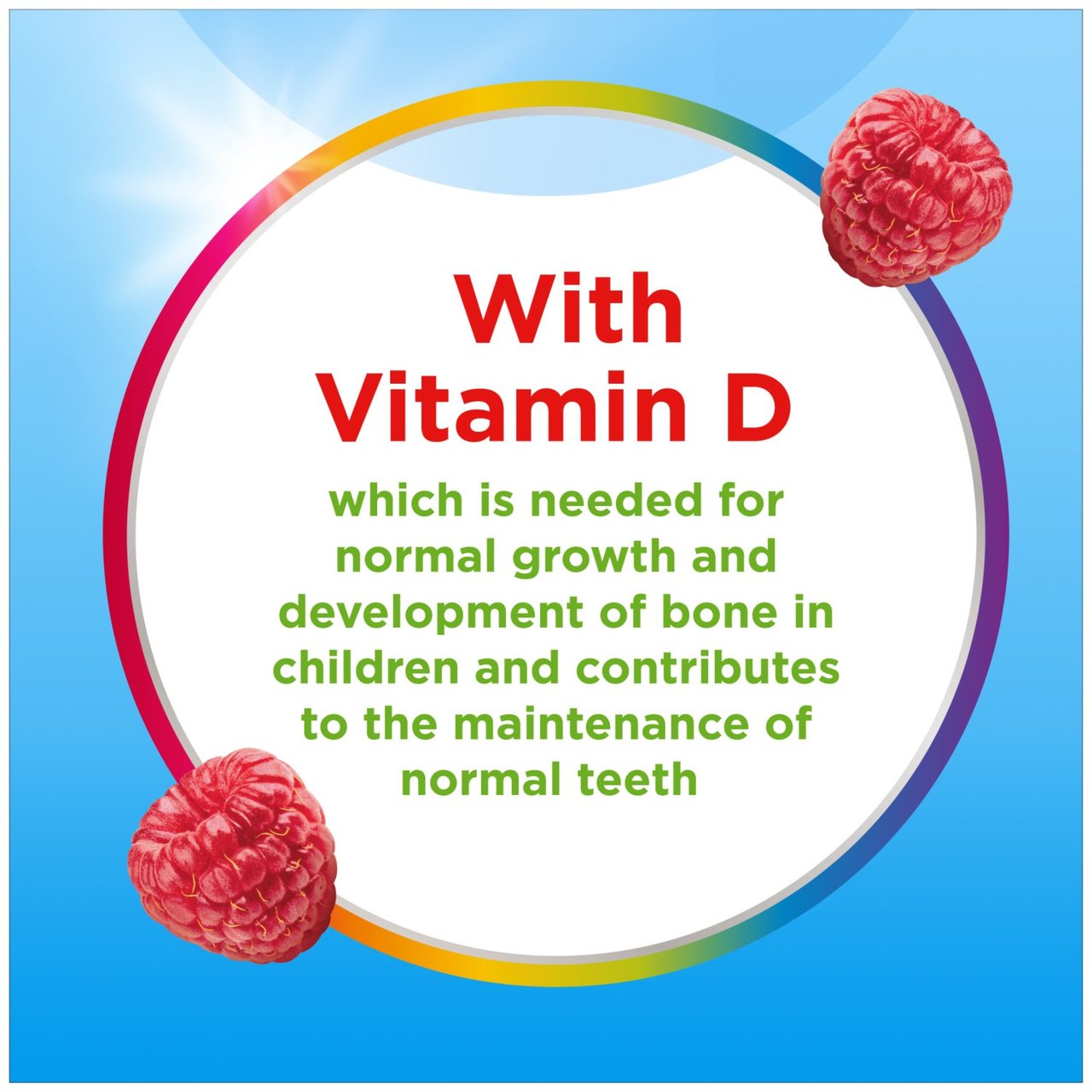 Centrum Kids Bones & Teeth Gummies Mixed Berry Food Supplement 30 per pack - Image 2