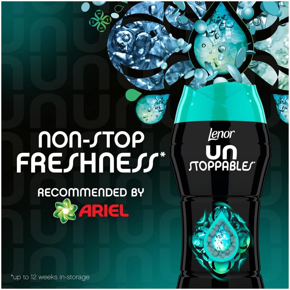 Lenor Unstoppables In-Wash Laundry Scent Booster Beads, 570g - Image 2