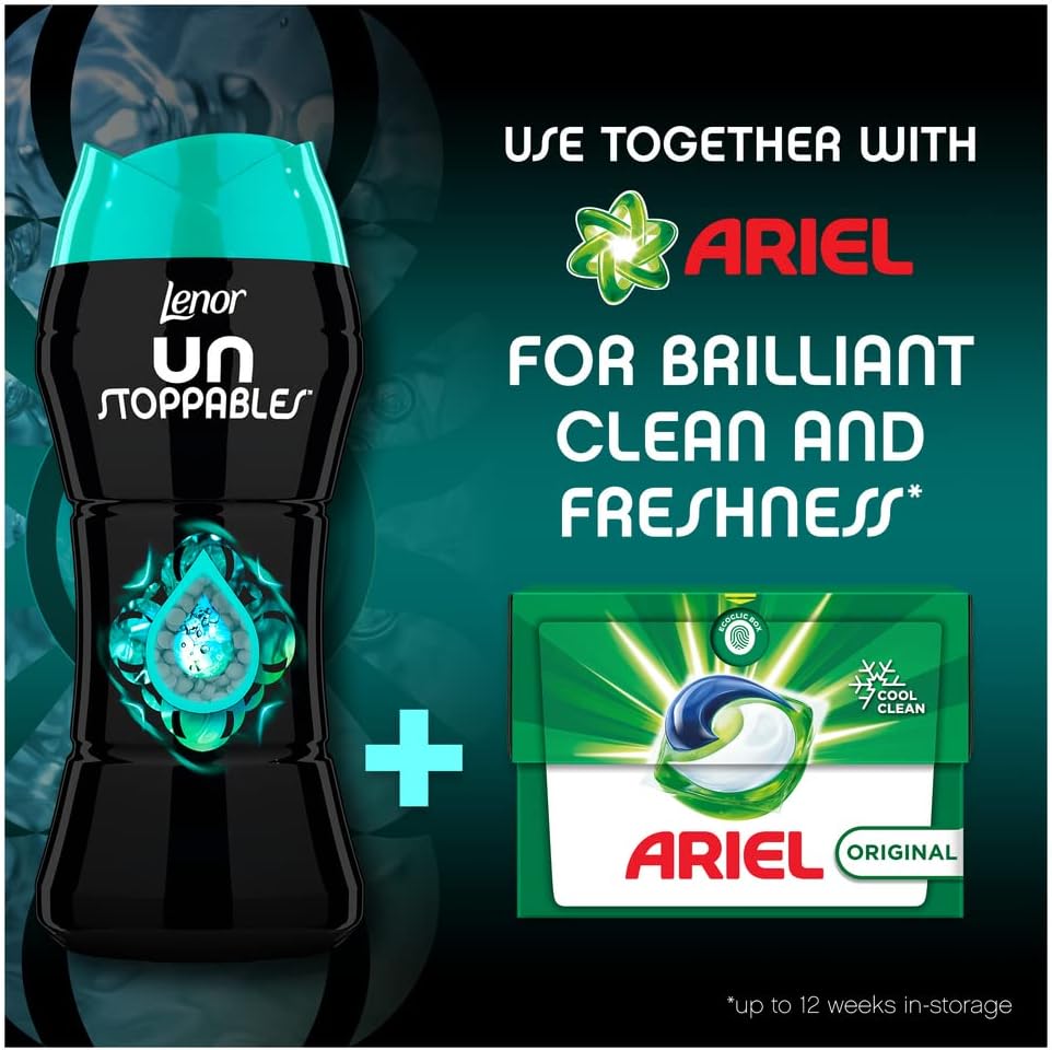 Lenor Unstoppables In-Wash Laundry Scent Booster Beads, 570g - Image 5