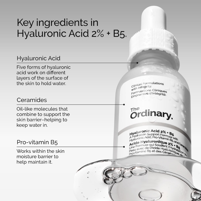 The Ordinary. Hyaluronic Acid 2% + B5 Hydrating Serum 30ml - Image 6