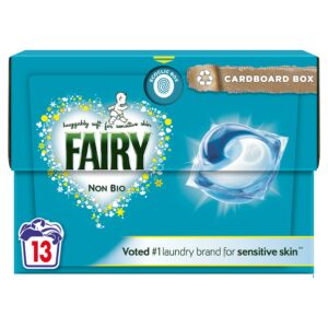 Fairy Non Bio Pods Washing Capsules For Sensitive Skin 13 Washes
