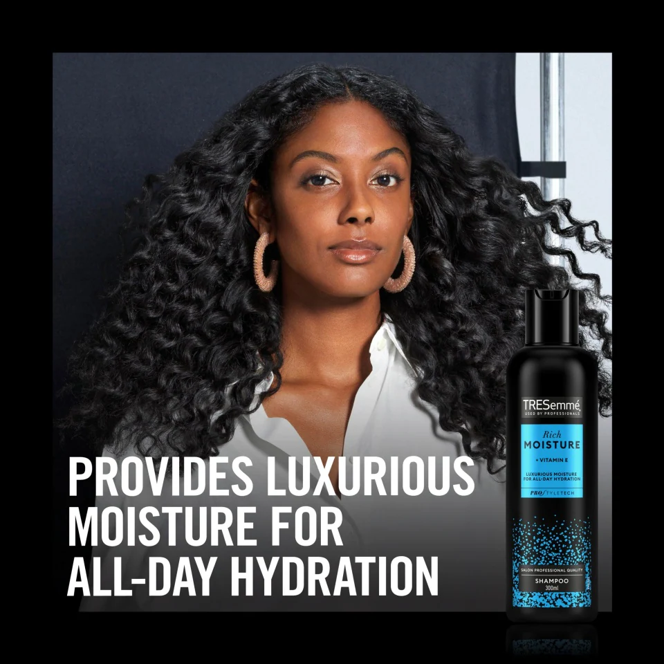 Tresemme Rich Moisture Shampoo 300ml - Image 3