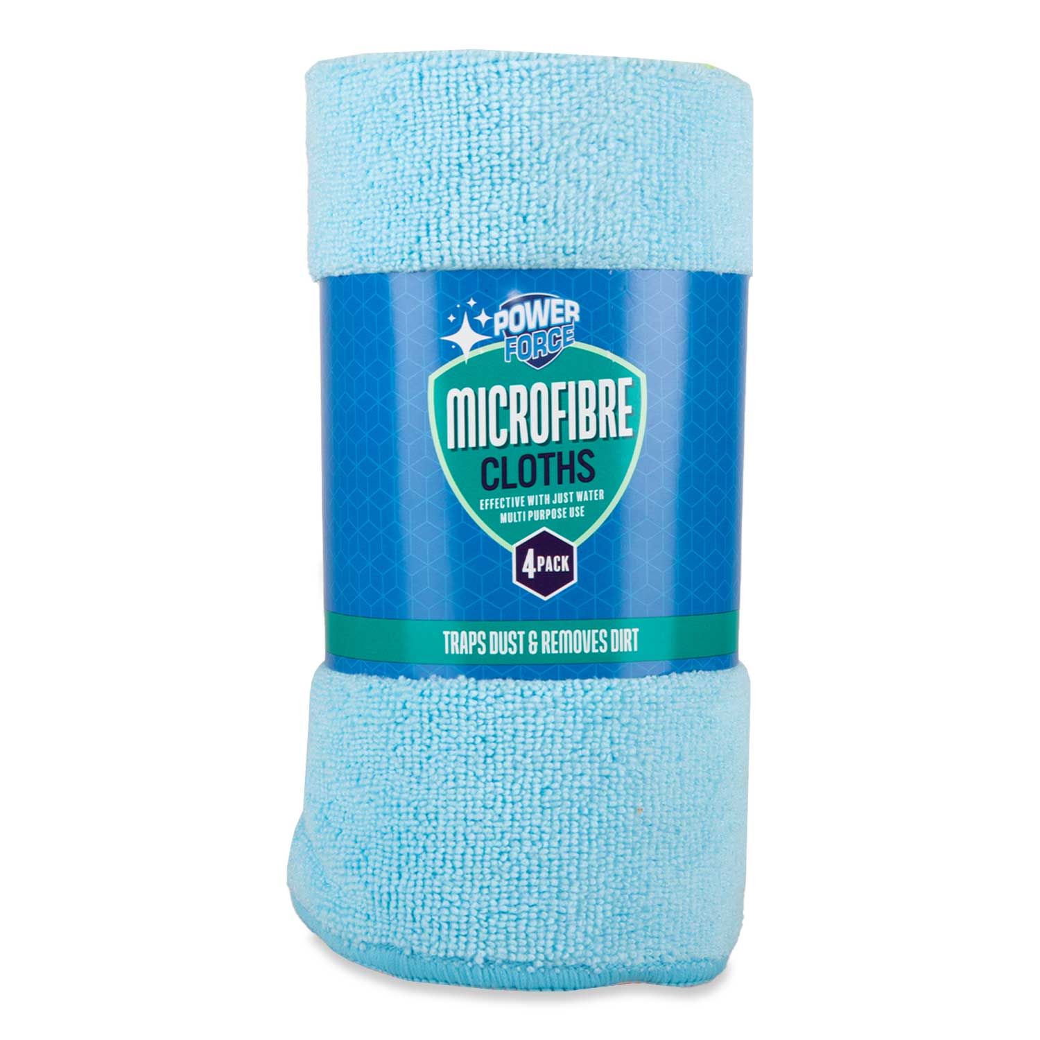 Powerforce Microfibre Cloths 4 Pack - Image 3