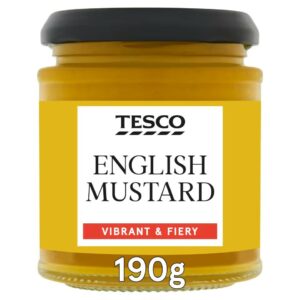 Tesco English Mustard 190G