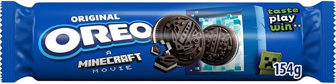 Oreo Original Minecraft Sandwich Biscuits 154g